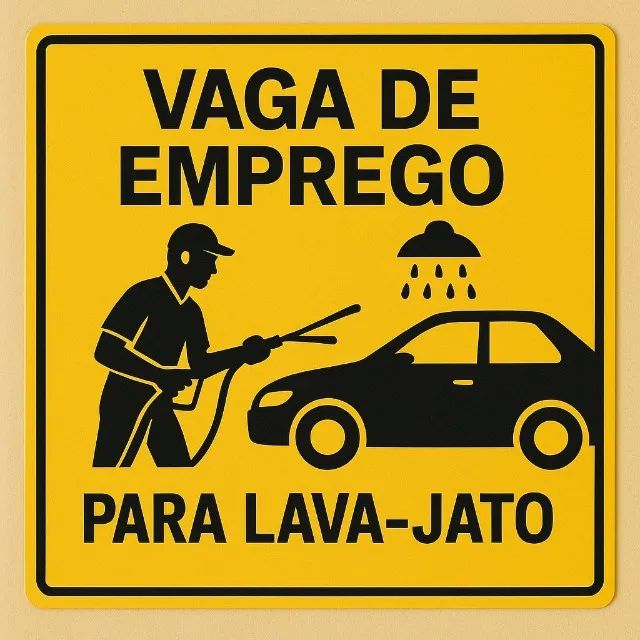 VAGA P/ LAVADOR E ACABADOR