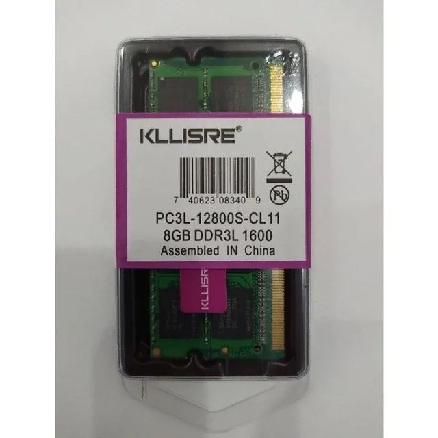 Memória DDR3L Notebook 8GB 1600mhz - Kllisre - Original - Novo - Foto 3