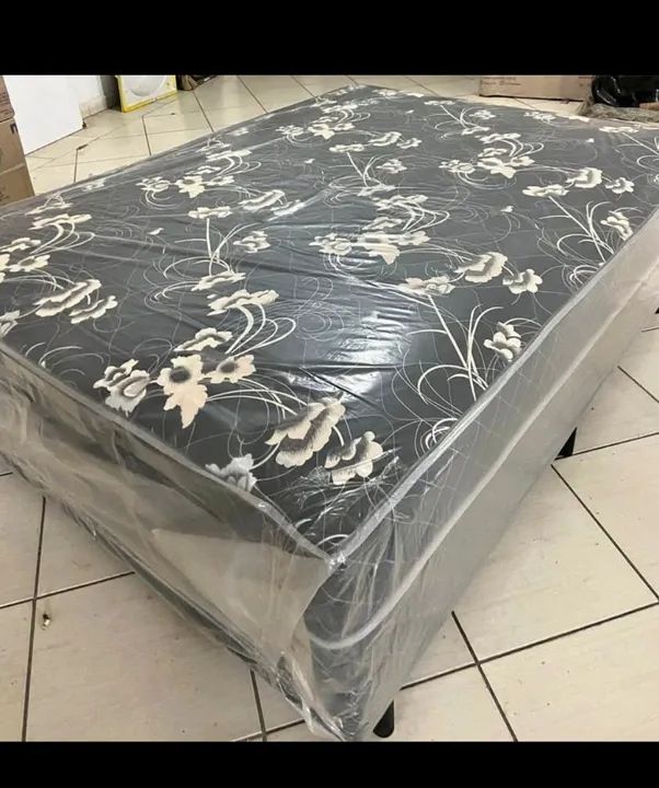 Cama Box de Casal com Desenho Flora FRETE GRÁTIS l - Foto 3
