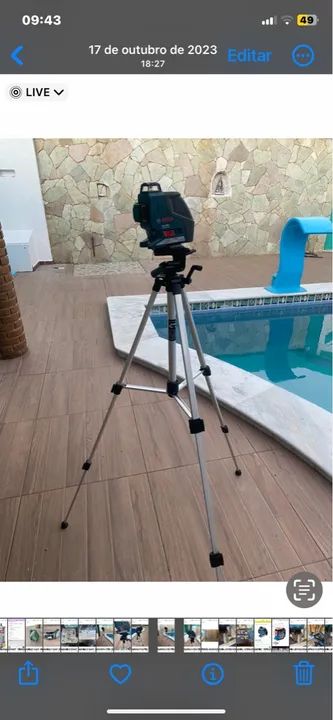 Nível Bosch zap *36  tel *10