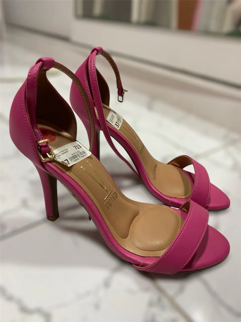 Sandália Vizzano Rosa - Salto Fino