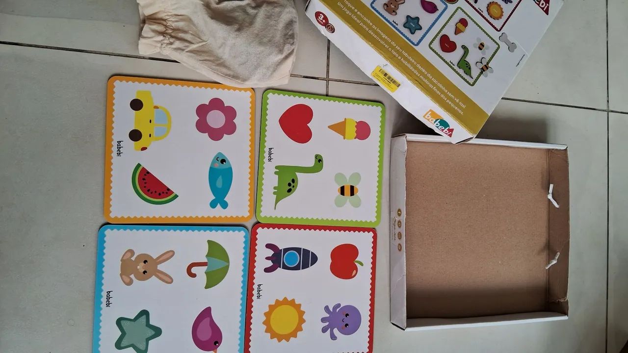Jogo de encaixe para bebês - Toque e Encontre - Foto 2