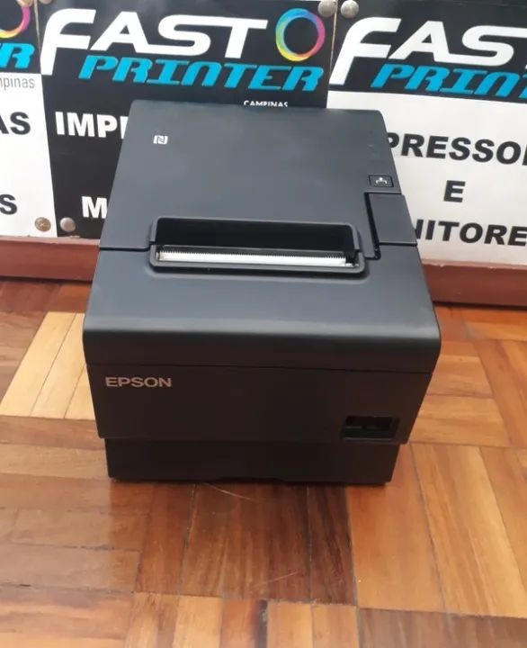 Impressora Epson termica de cupom com rede usb wifi e nfc - Foto 3