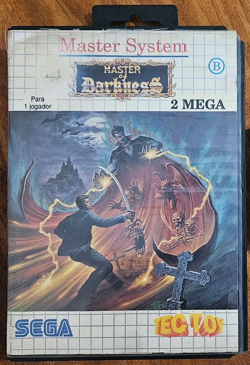 Master of Darkness Master System Tectoy Original - Foto 4