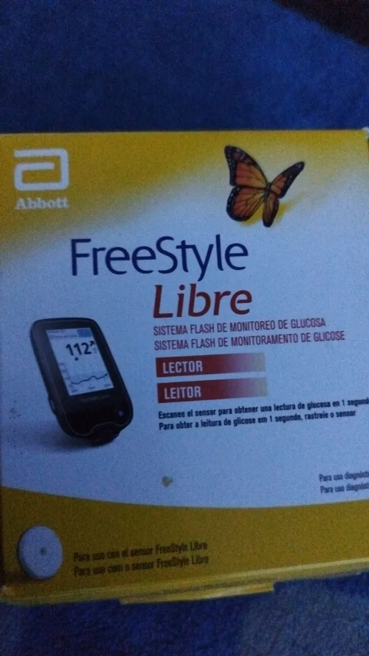 Leitor Para Monitoramento De Glicose Freestyle Libre