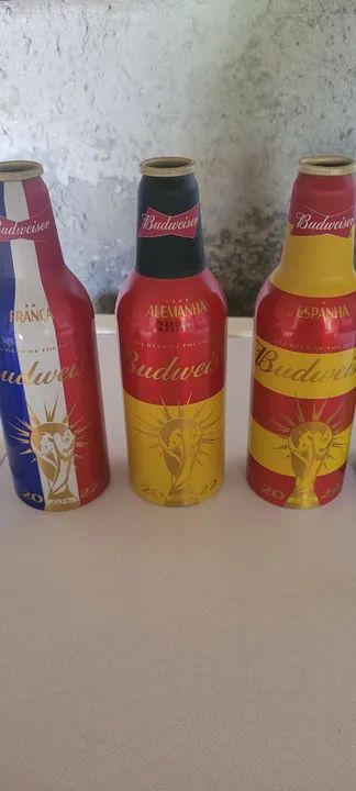 Latas Budweiser Copa do Mundo  - Foto 3