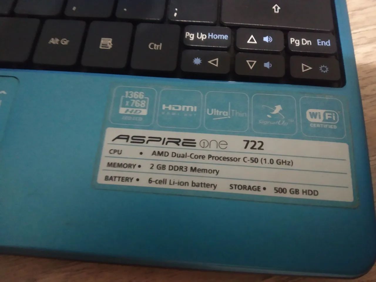 Notebook Acer Aspire One 772 - Foto 3