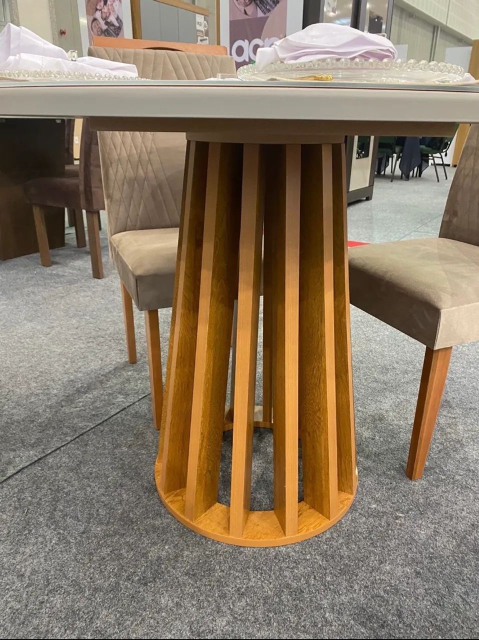 Mesa de jantar Berlim 4 Cadeiras Cel Móveis - Entrega Imediata; - Foto 4