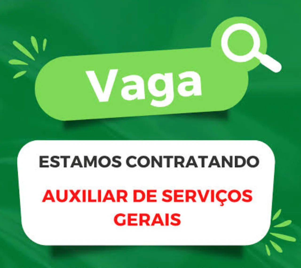 Vaga Ajudante Obra e Serviços Gerais  - Foto 2