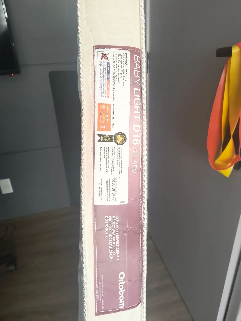 Colchao Infantil Ortobom e grades laterais - Foto 3