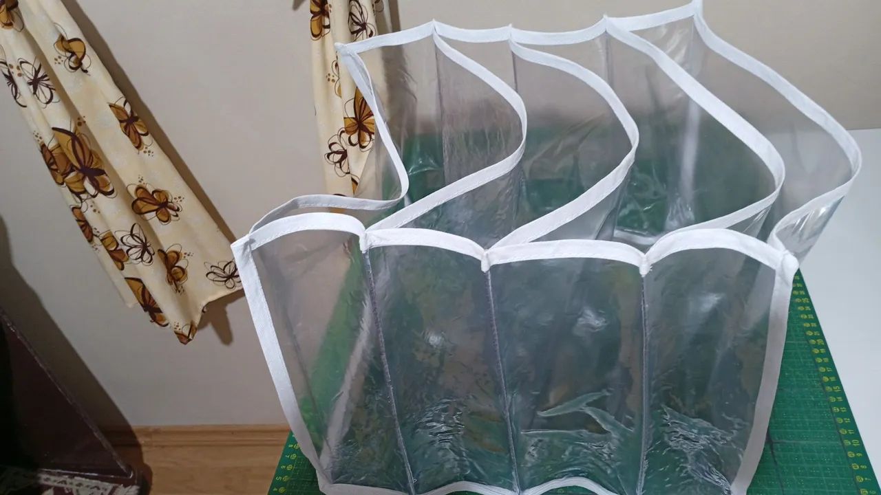 Organizador de sapatos transparente para armário - Foto 2