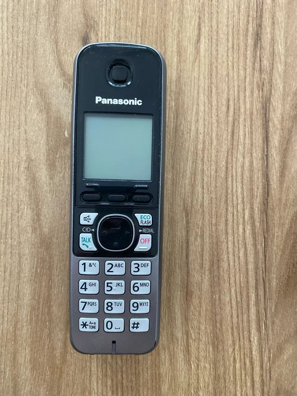 Telefone Sem Fio Panasonic Kx-tg6721lbb Preto, Id, Chamadas, Preto/prateado - Foto 2