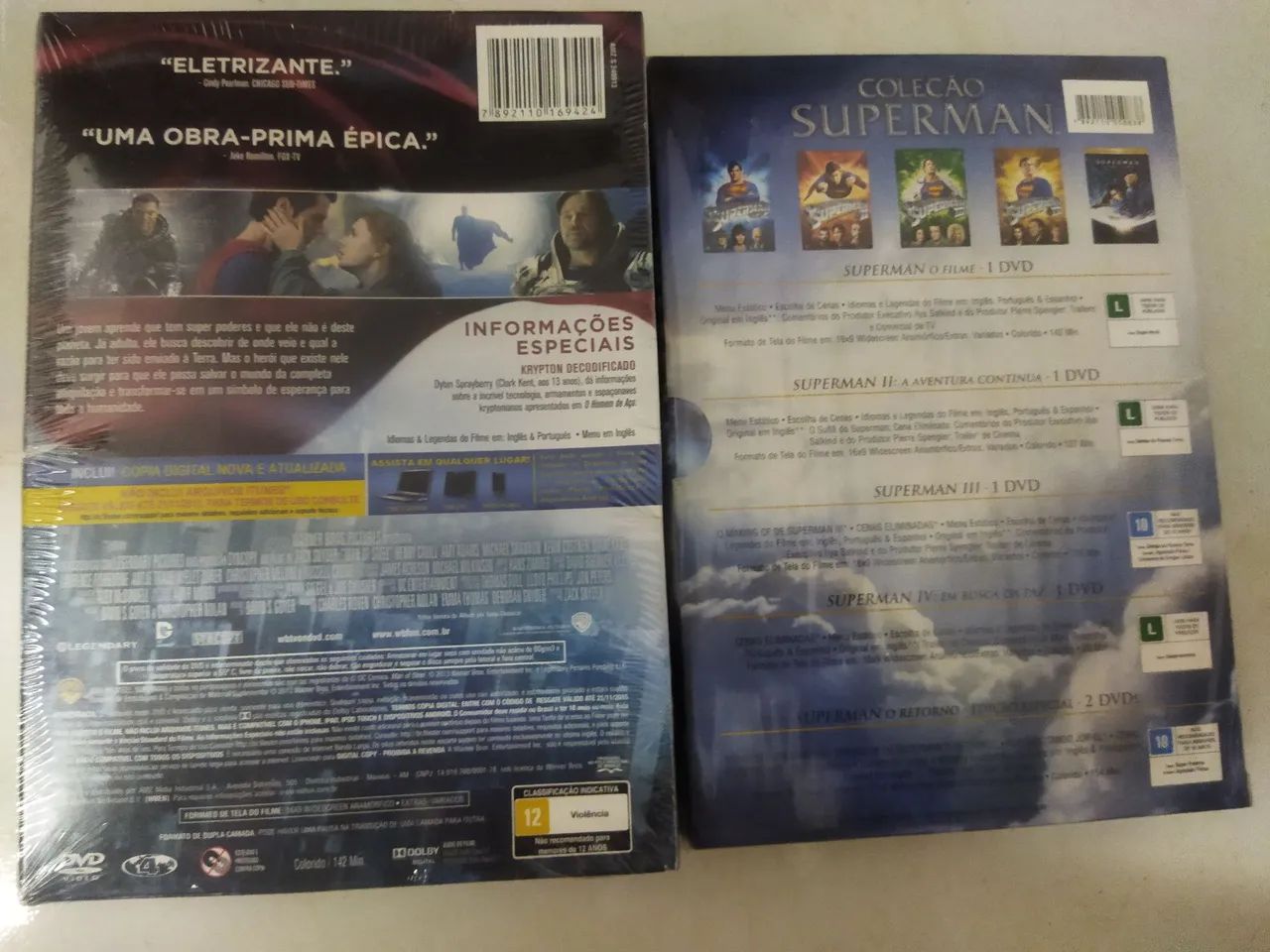 Box Dvds Coleção Superman - 6 filmes - Foto 2