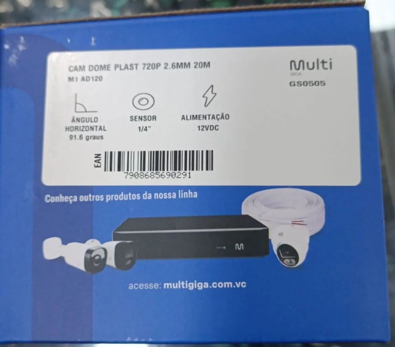 Câmera Dome de Segurança Multi Giga - Série M1 - Foto 5