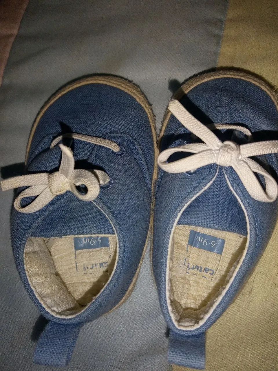 Tênis Carter's Bebê Azul - Tamanho 18 - Foto 3