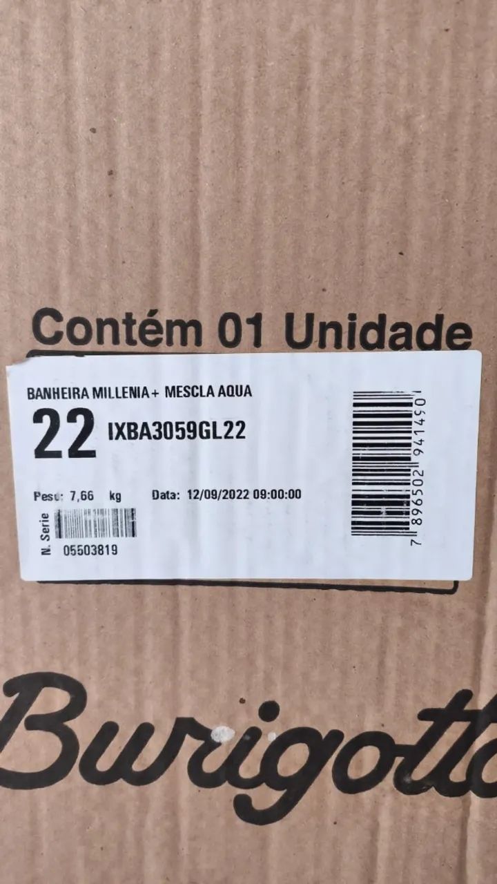 Banheira Com Trocador E Suporte Infantil  Millenia+  Cinza -  Burigotto NOVA - Foto 6