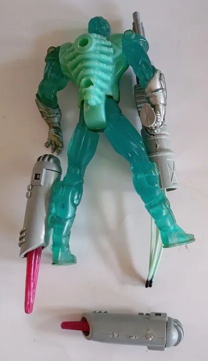 Boneco Ice Blast Mr Freeze Batman Bootleg Anos 90 - Foto 2