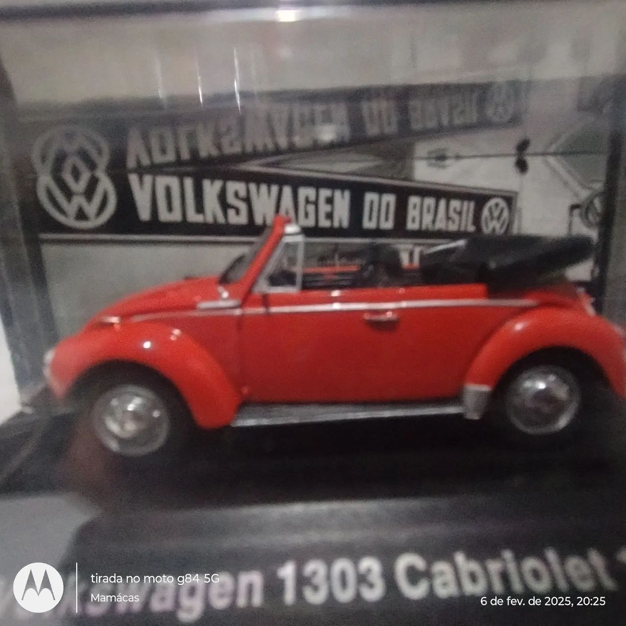 Coleção VW nr 58 Fusca Cabriolet 1974 - Foto 2