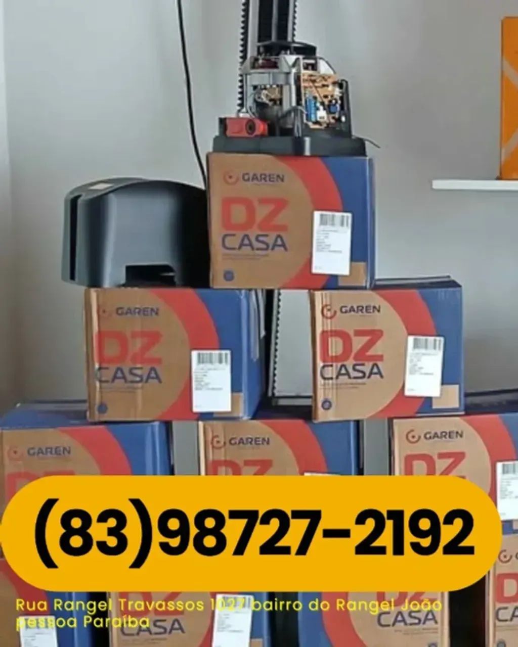 Motor para portão Garen eletrônico direto da fábrica, PARA VIR BUSCA NA LOJA - Foto 3