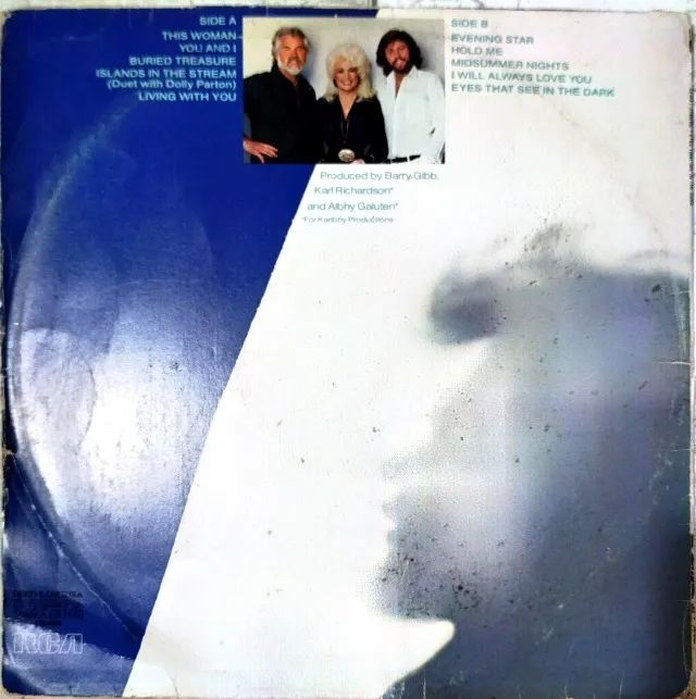 LP Disco Vinil Kenny Rogers - Eyes That See In The Dark - Foto 2