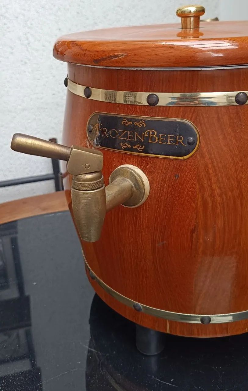 Chopeira Frozen Beer Original Vintage para duas garrafas de cerveja. - Foto 3