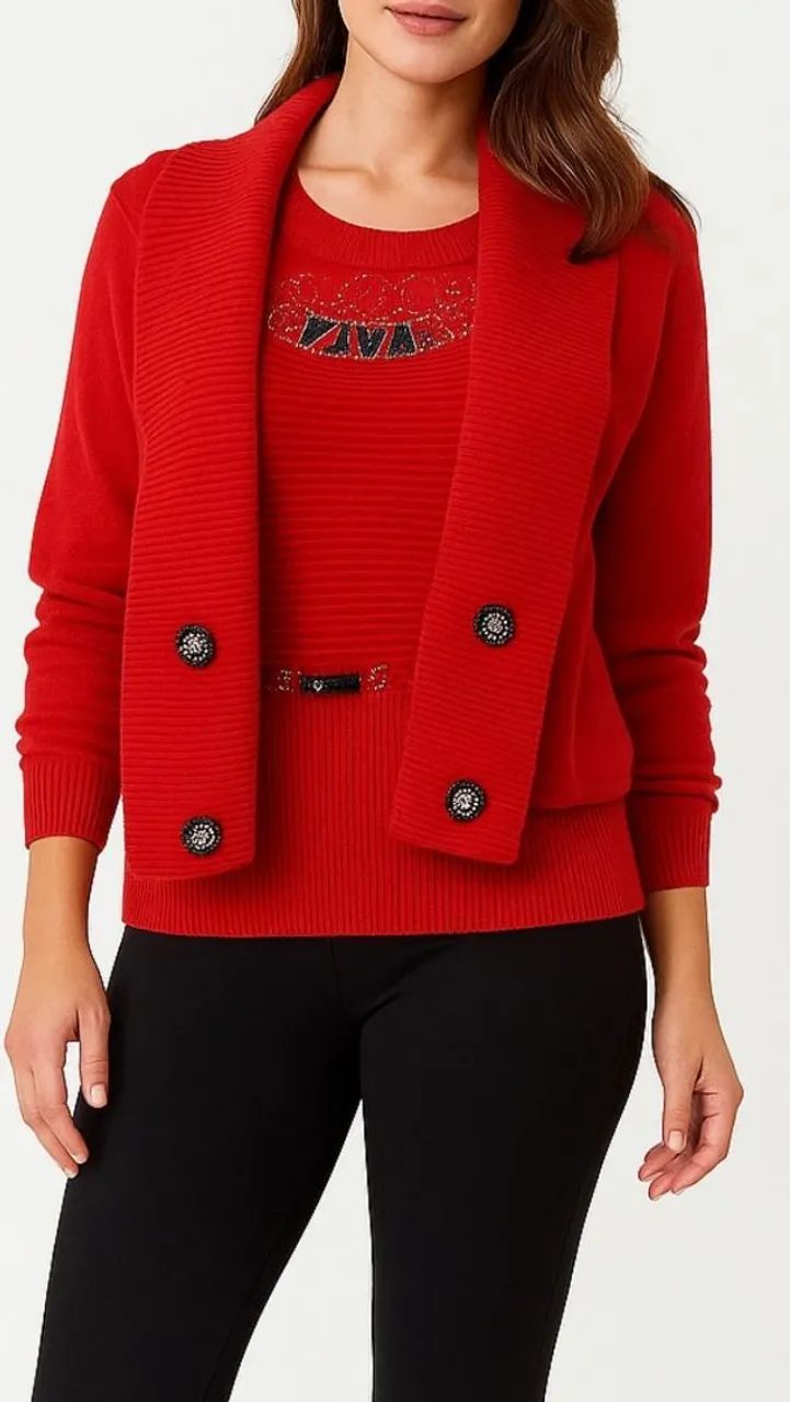 Blusa Tricot Vintage TAM M 