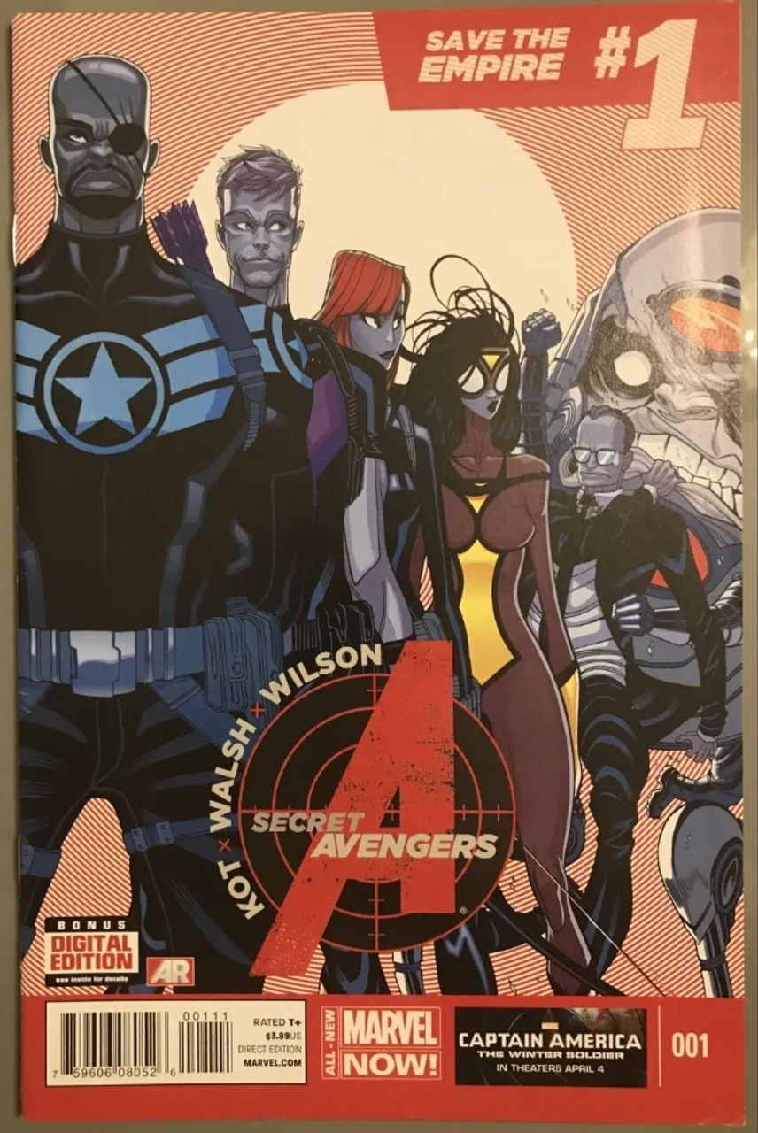 Secret Avengers Vol 3 1-9 Marvel Now HQ Importada