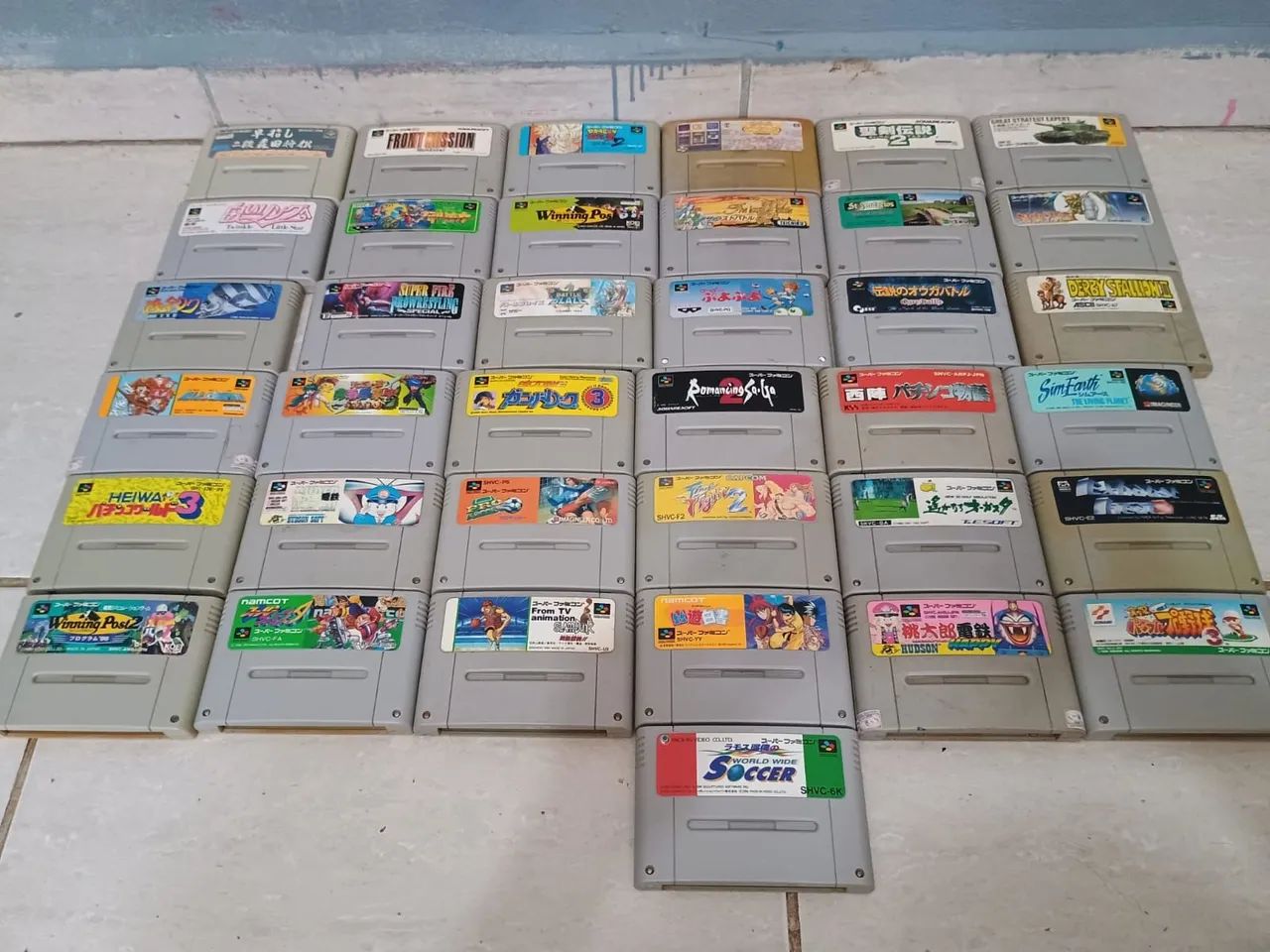 lote de  fitas super nintendo original - Foto 5