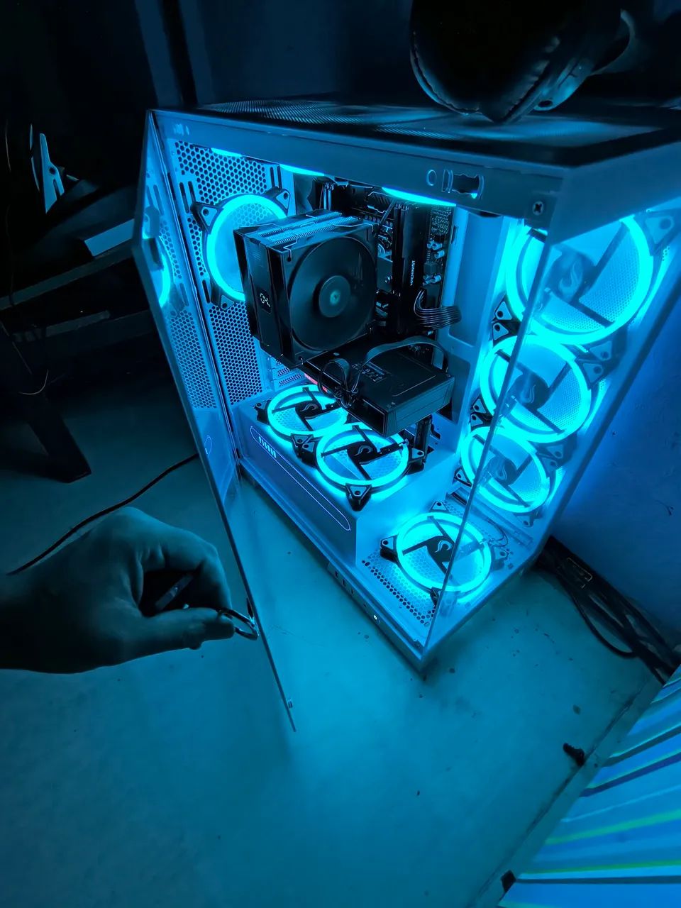 PC Gamer / Workstation - RX 6750 XT XFX (Referência) - 32GB RAM - NVMe - 1440p ULTRA - Foto 3