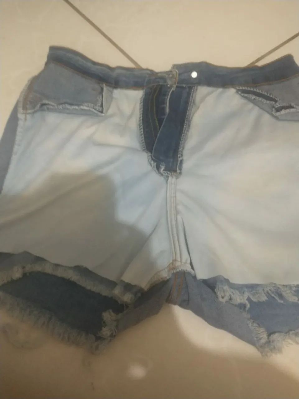 Short jeans desfiado muito lindo  - Foto 3