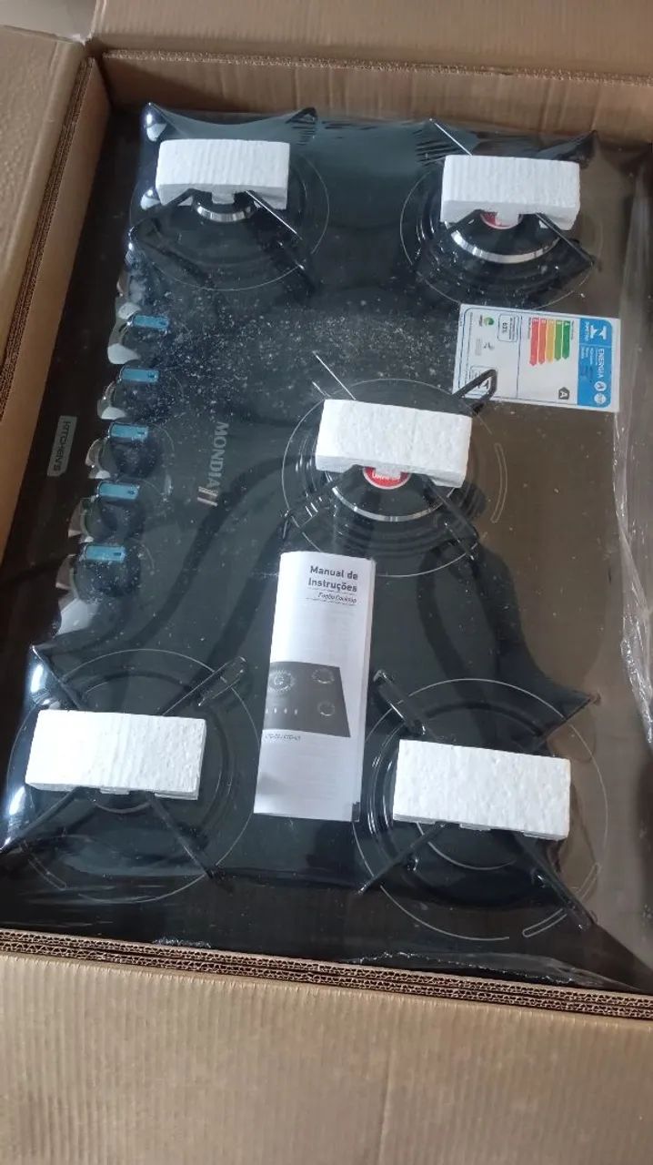 Fogão cooktop NOVO / nunca usado - Foto 4