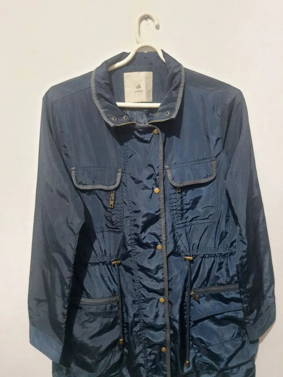 Sobretudo parka azul Marinho M - Foto 2