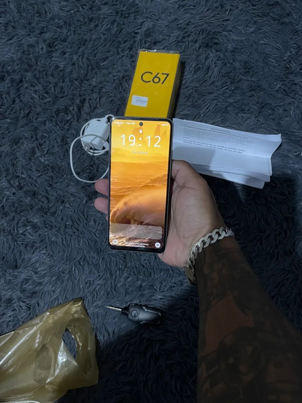 C67 novinho na caixa  vendo ou troco por video game 