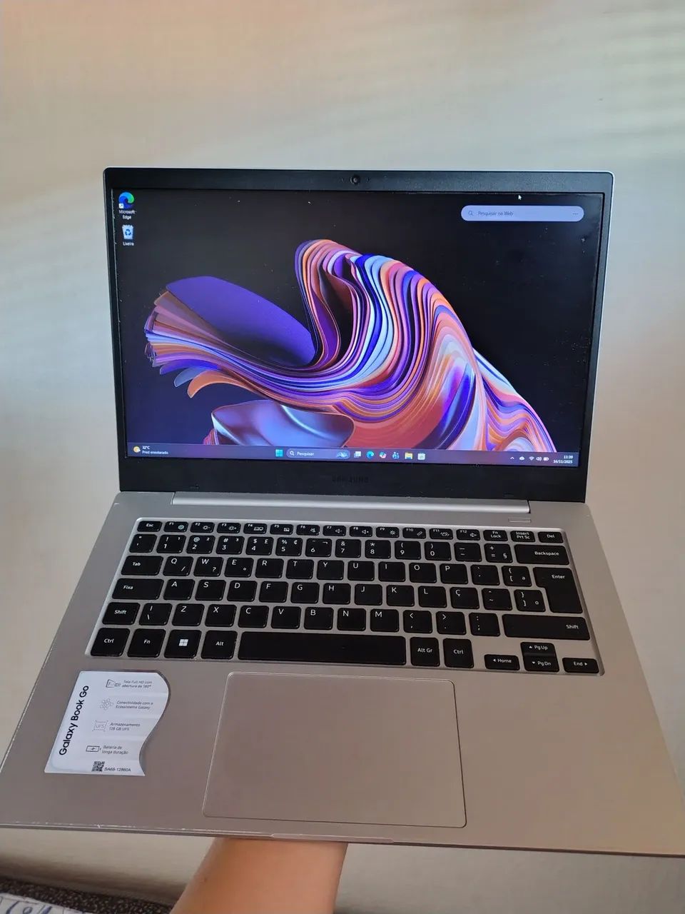 Notebook Samsung Galaxy Book Go