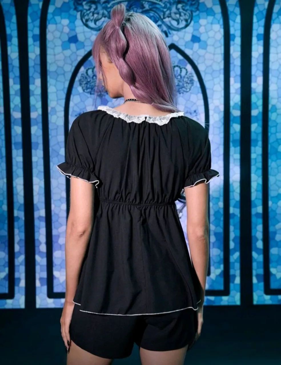 Pijama preto. - Foto 4