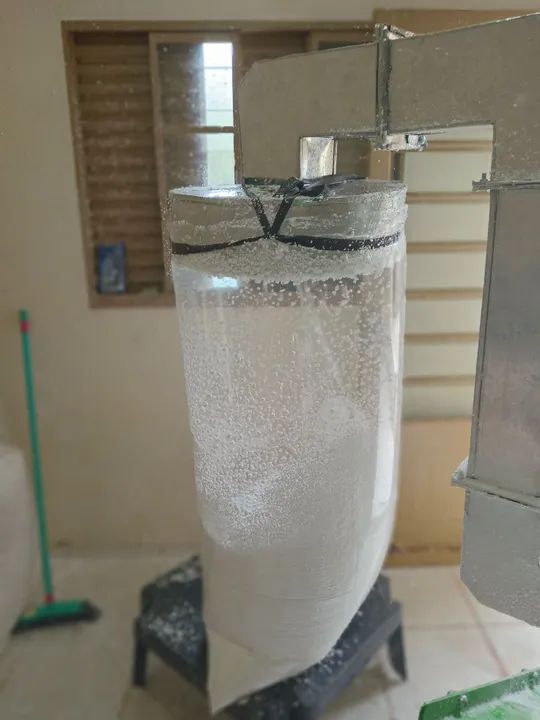 Isopor triturado para Construção e pufs