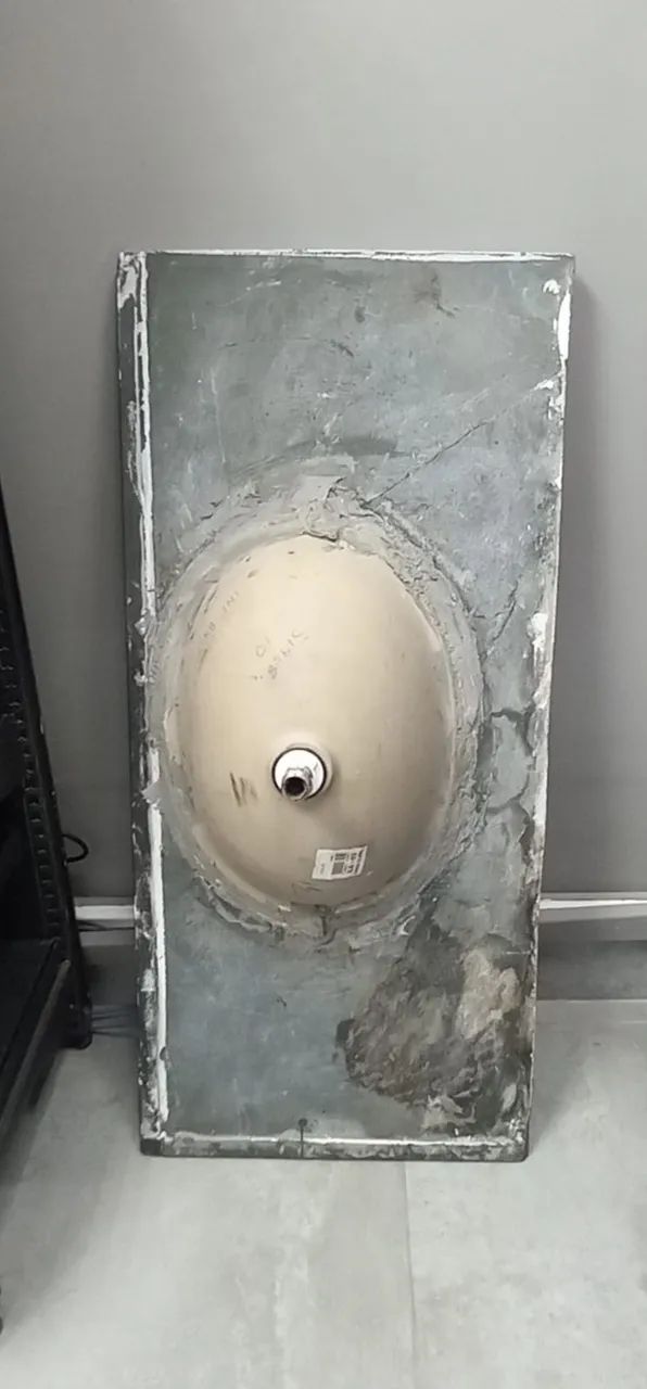 Tampo Ardósia c/ Pia e Válvula  - Foto 2