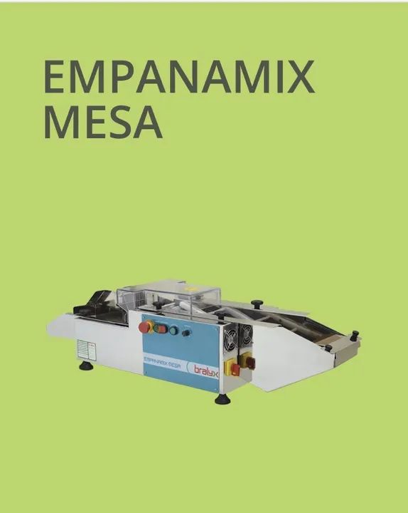 Máquina empanadeira de salgados - EMPANAMIX MESA  - Otimo Estado 