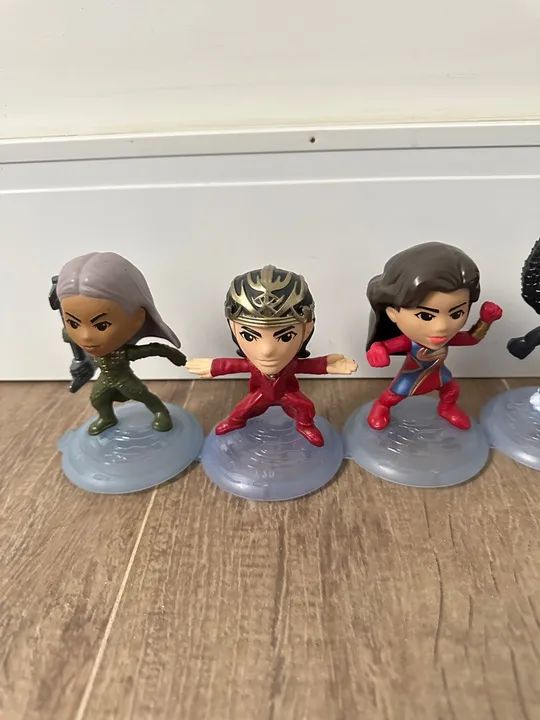 brinquedos bonecos miss marvel coleção mcdonalds - 6 unidades - Foto 2
