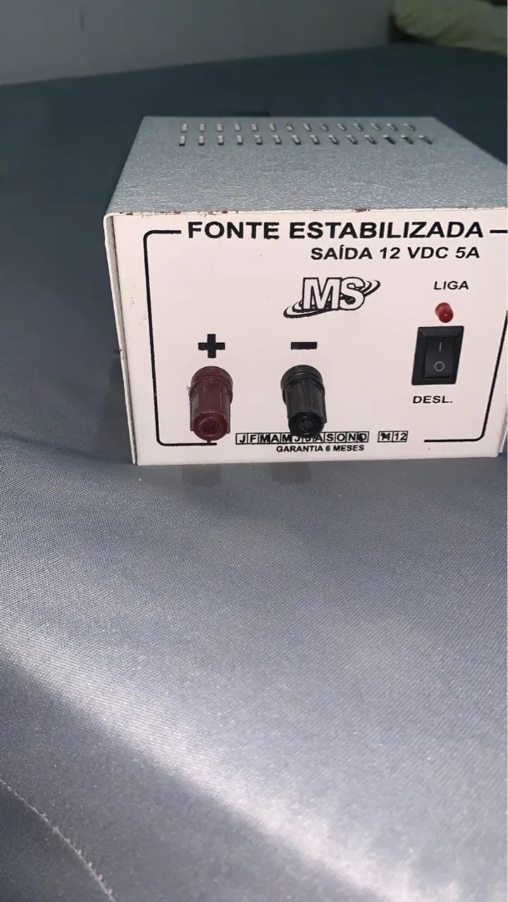 Aceito ofertas Fonte Estabilizada 12V 5A para Câmeras