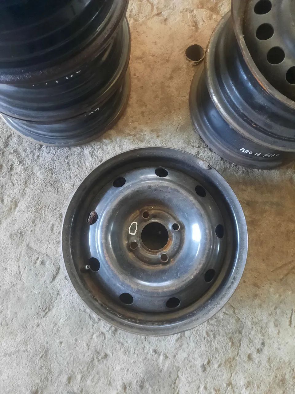 Roda de Ferro aro 14 original Renault 