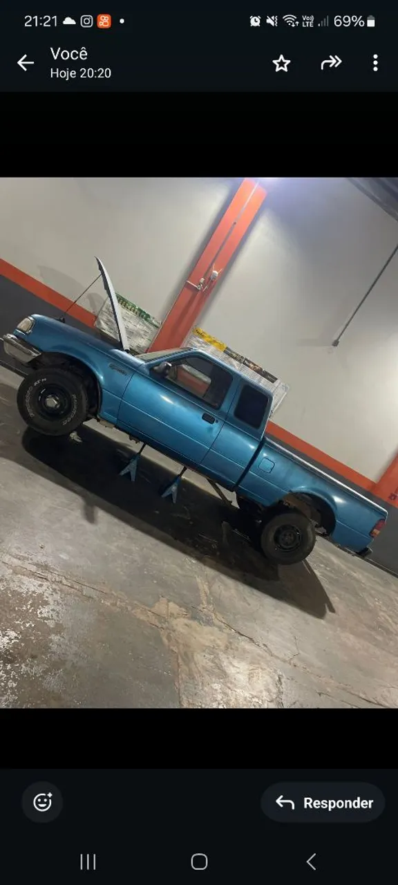 Vendo ranger imp 95 srx tem que fazer parte elétrica suspensão freio e pintura