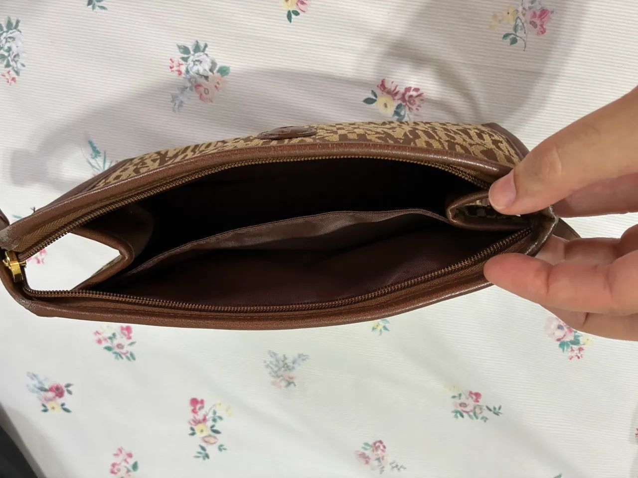 Bolsa necessarie - marrom  - Foto 3