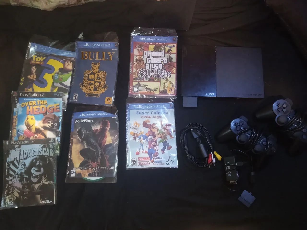 Playstation 2 COMPLETO COM 7 JOGOS - Foto 3