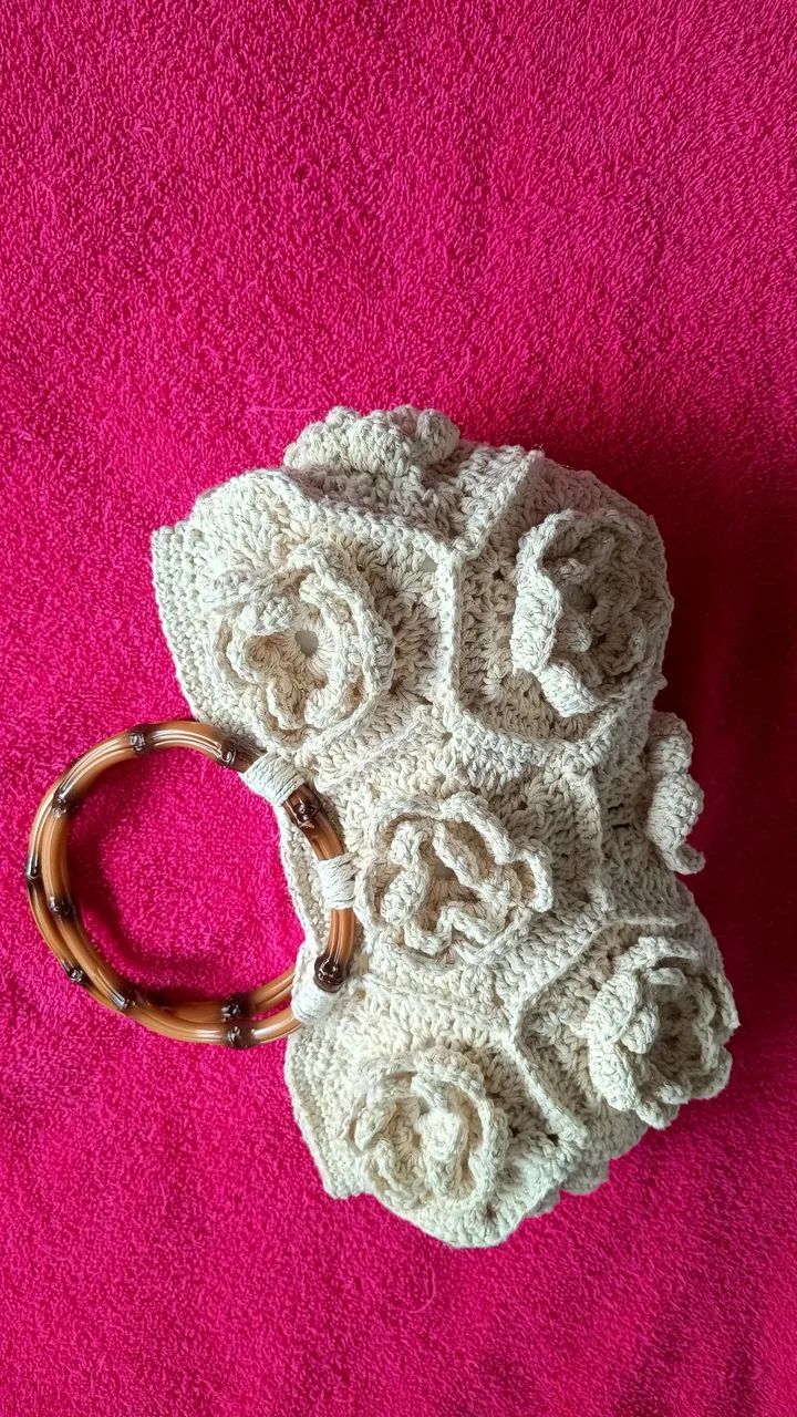 Bolsa de crochê  - Foto 3