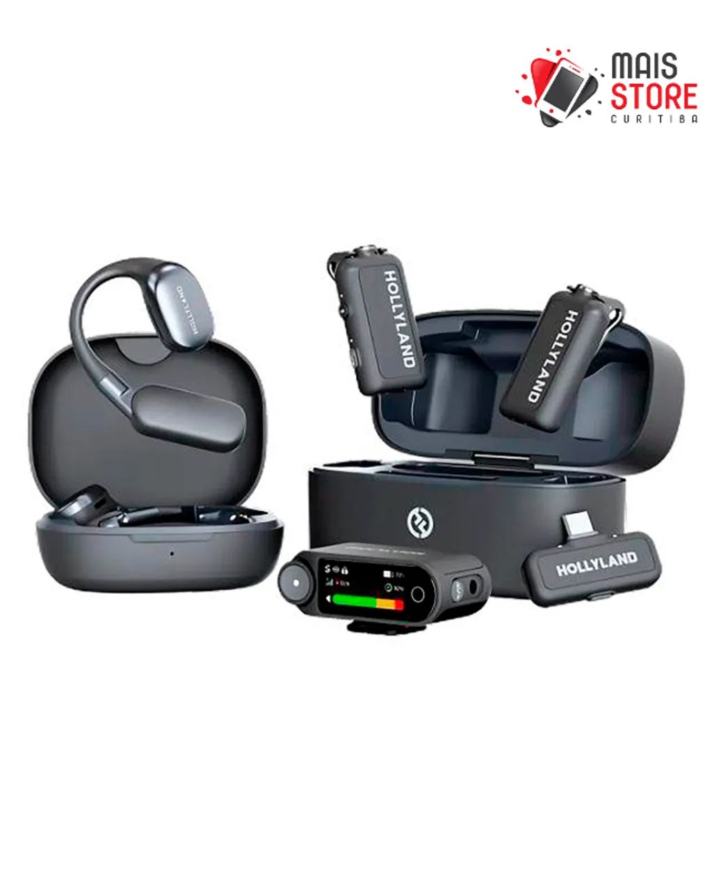 Microfone Hollyland Lark Max 2 Ultimate Combo -Novos-Lacrados