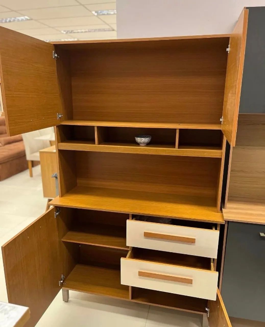 Armário de Cozinha Sofia 1,15m- Entrega Rápida - Foto 2