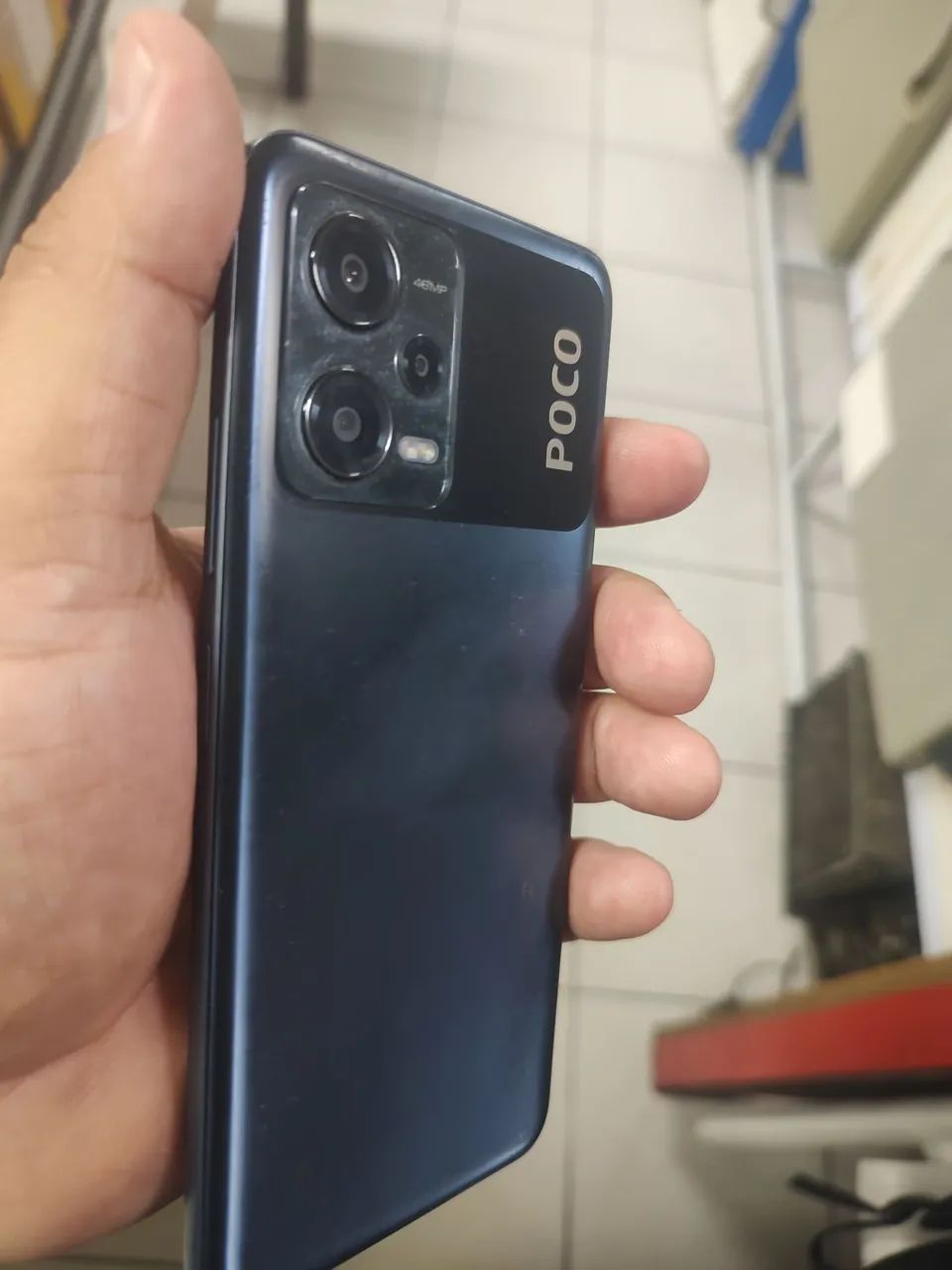 Poco x5 5g com 256 gigas 8+8 de ram - Foto 3