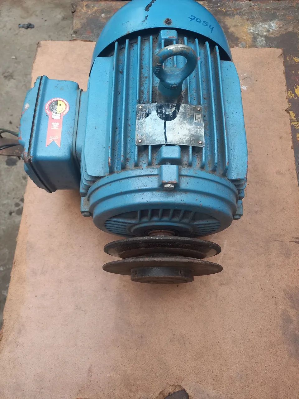 Motor elétrico trifásico 