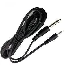 Cabo P2 Para P10 Stereo 3 Metros Bidirecional Profissional